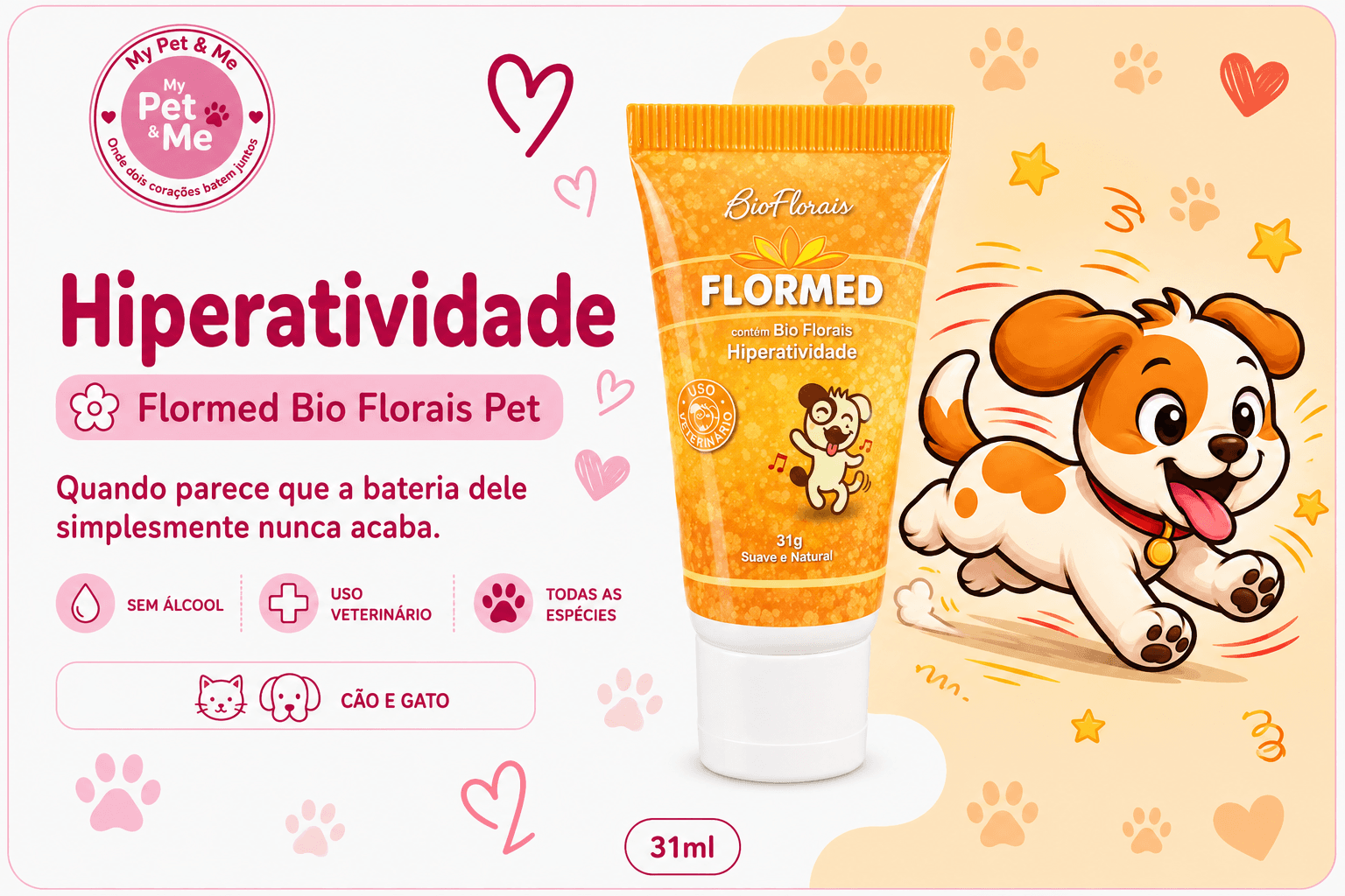 Flormed Pet Hiperatividade